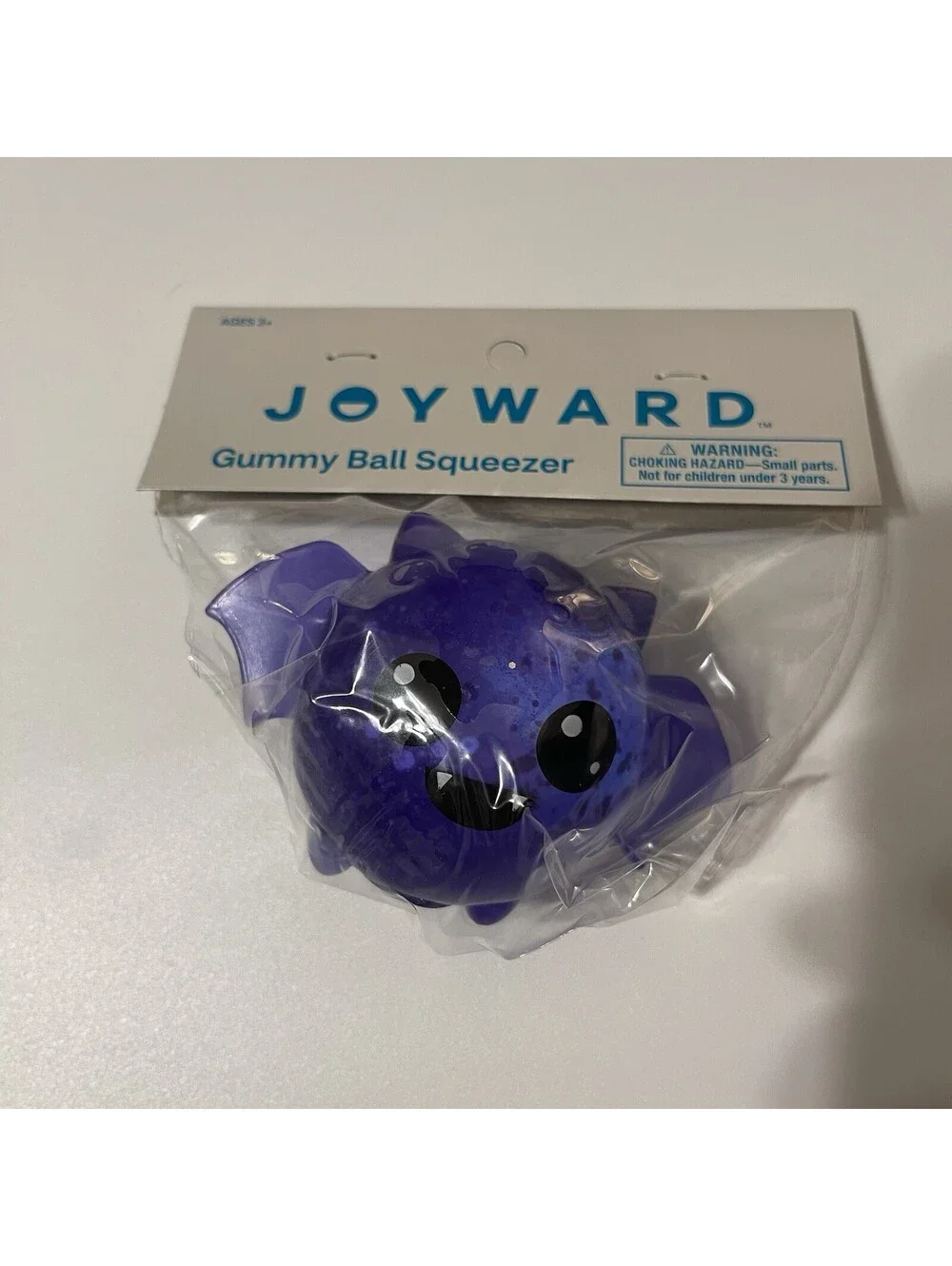 Halloween Bat Sugar Maltose Squishy Gummy Ball Stress Reliever NEW FIND RARE!